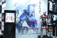 円谷プロダクションブースの様子。