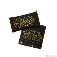 「STAR WARS COLLECTION」レギュラーラインに付属する眼鏡ケースと眼鏡拭き。