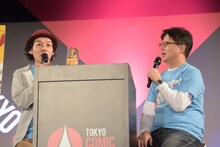 左から上田慎一郎、市橋浩治。