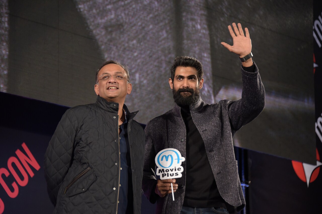 左からショーブ・ヤーララガッダ、ラーナー・ダッグバーティ。