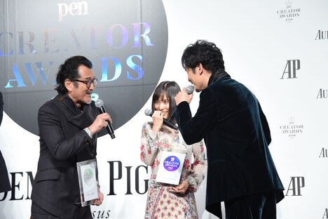 流行語を尋ねられ、「おっさんずラブ」で盛り上がる登壇者たち。