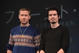 左からライアン・ゴズリング、デイミアン・チャゼル。