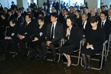 赤木春恵の告別式の様子。