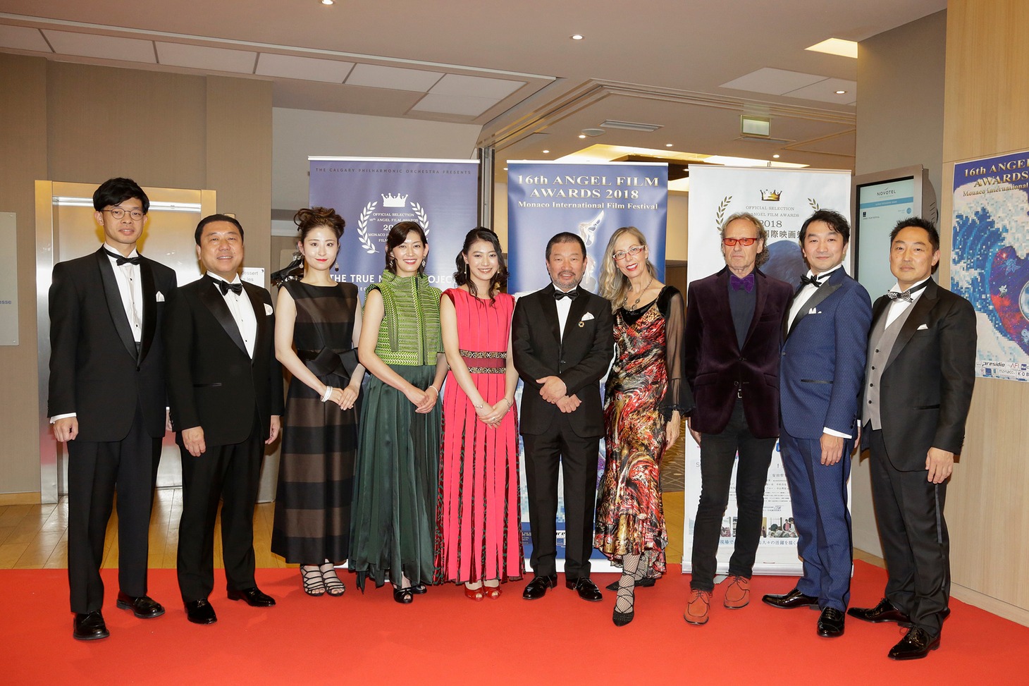 第16回モナコ国際映画祭の様子。