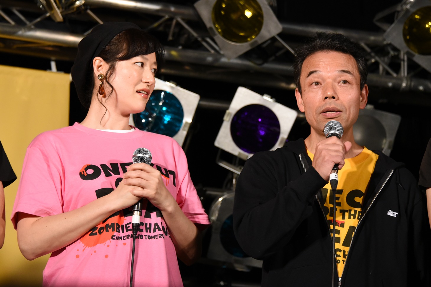 「カメラを止めるな！」Blu-ray / DVD発売記念イベントの様子。