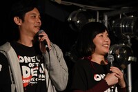 「カメラを止めるな！」Blu-ray / DVD発売記念イベントの様子。