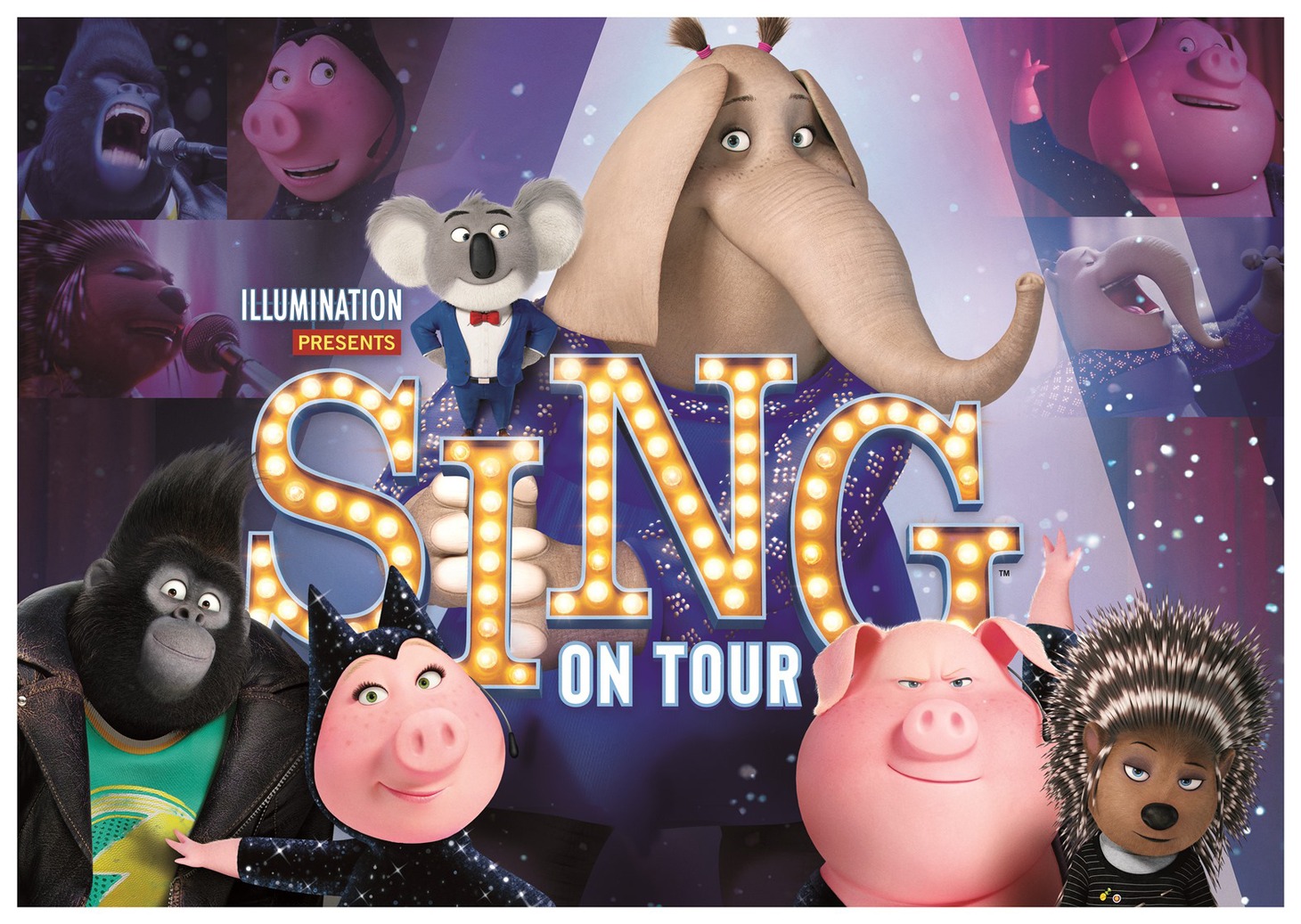 「SING ON TOUR」ビジュアル