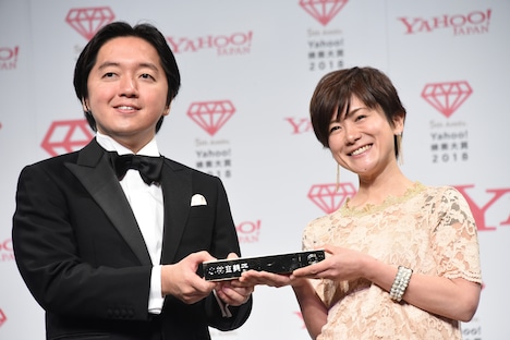 左から宮澤弦、小林由美子。