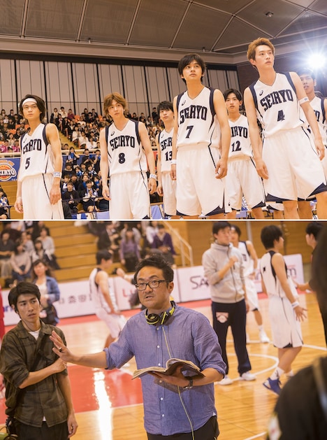 「春待つ僕ら」場面写真(上)と平川雄一朗(下)。