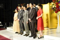 「家康、江戸を建てる」試写会の様子。