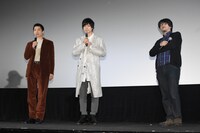 左から宮崎秋人、小澤廉、城定秀夫。