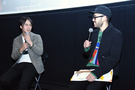 左から岡島龍介、島津冬樹。