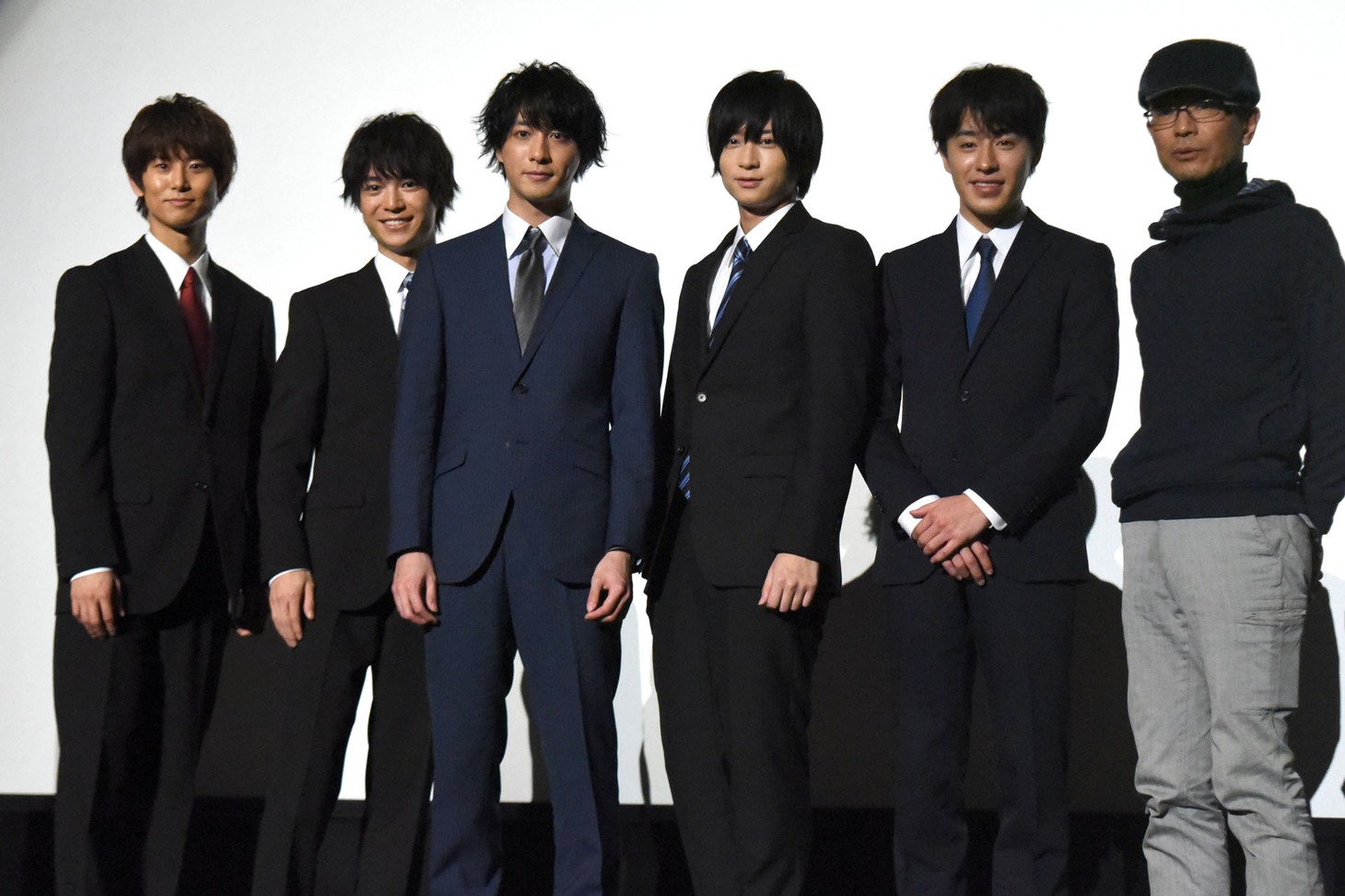 「シュウカツ3」公開記念舞台挨拶の様子。