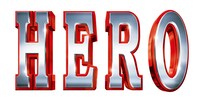 「HERO（2007年）」ロゴ