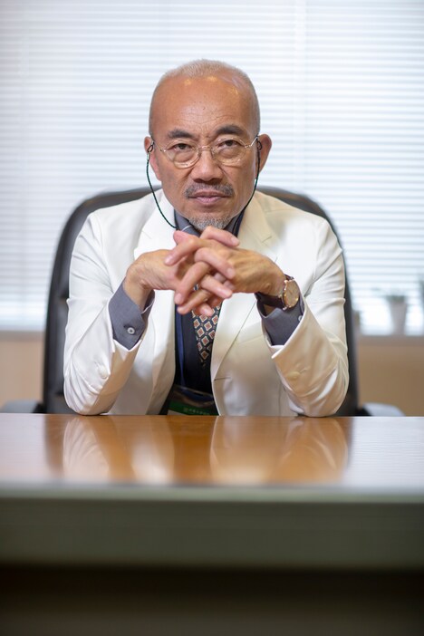 三森大樹役の竹中直人。