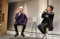 左から横浜流星、飯塚健。