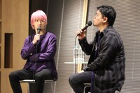 左から横浜流星、飯塚健。