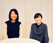 左から月永理絵、井樫彩。