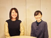 左から月永理絵、井樫彩。