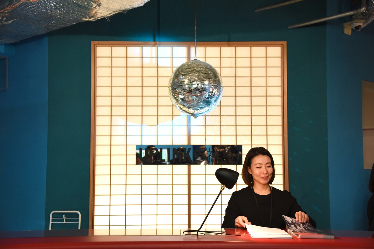 UPLINK吉祥寺のレセプションの様子。