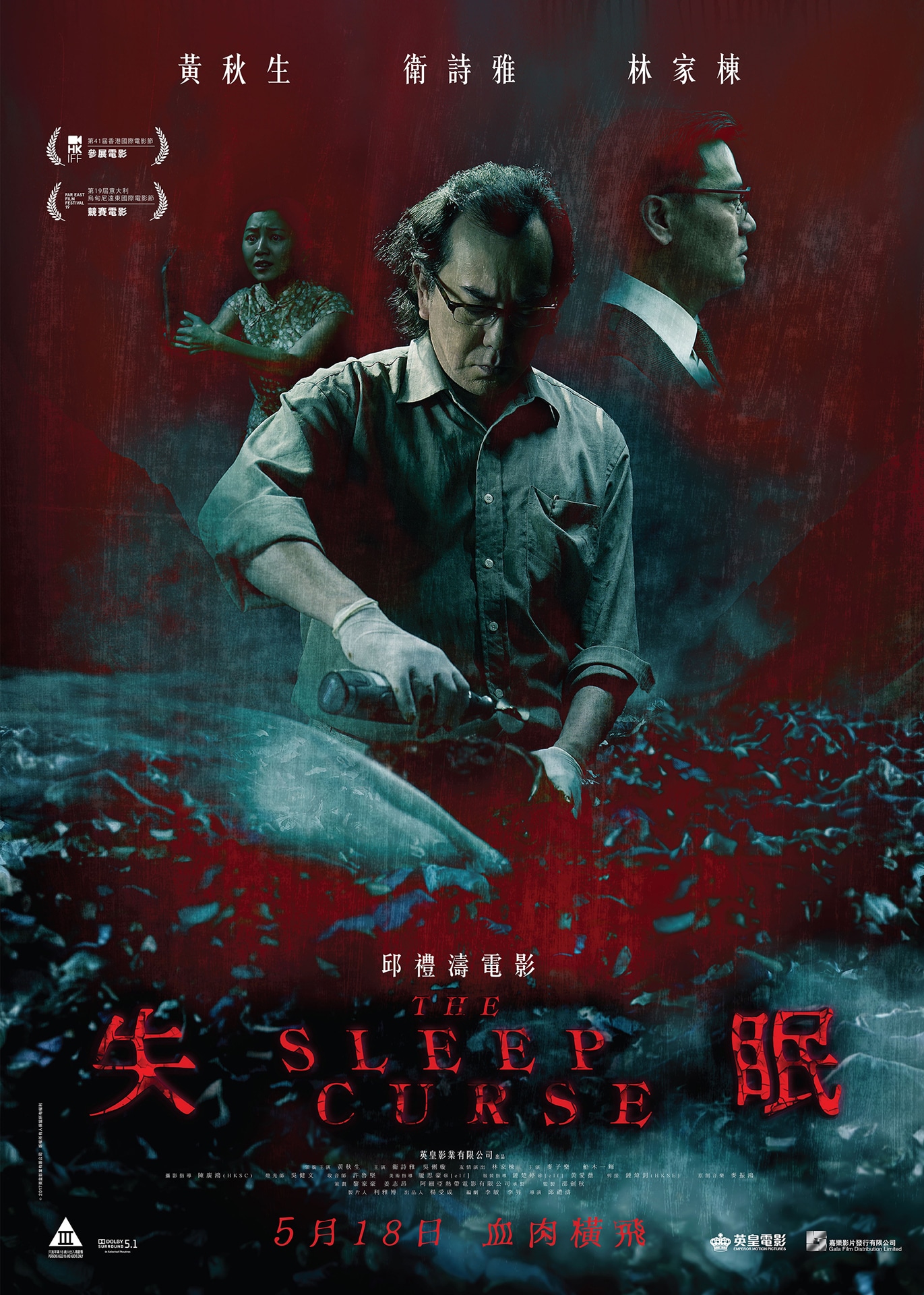 「ザ・スリープ・カース」ポスタービジュアル (c)Emperor Motion Pictures All rights reserved