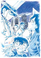 「名探偵コナン 紺青の拳（こんじょうのフィスト）」ティザーポスタービジュアル (c)2019 青山剛昌／名探偵コナン製作委員会