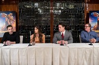 左からトラヴィス・ナイト、ヘイリー・スタインフェルド、ジョン・シナ、ロレンツォ・ディ・ボナヴェンチュラ。