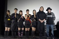 「レッド・ブレイド」初日舞台挨拶の様子。