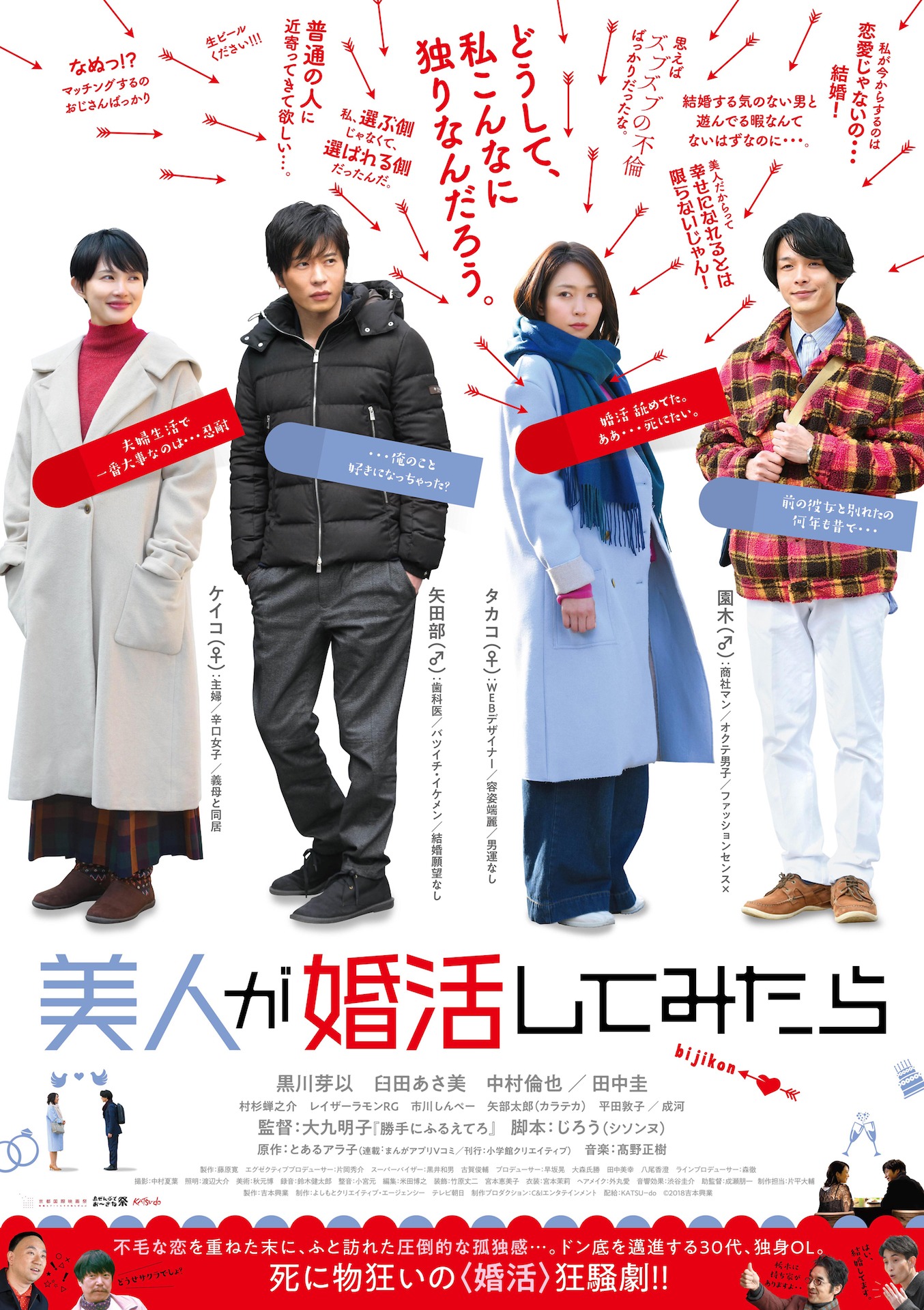「美人が婚活してみたら」ポスタービジュアル
