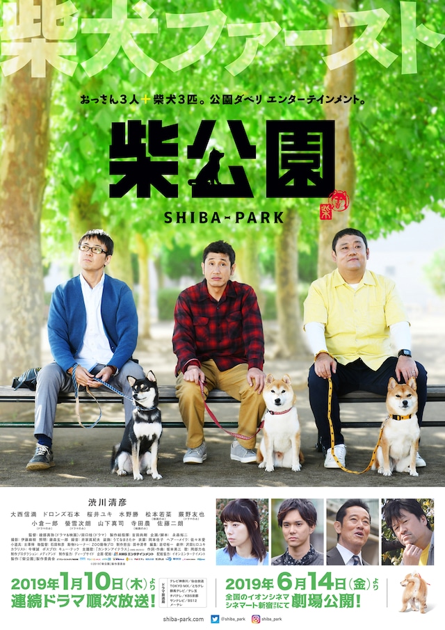 ドラマ「柴公園」ポスタービジュアル