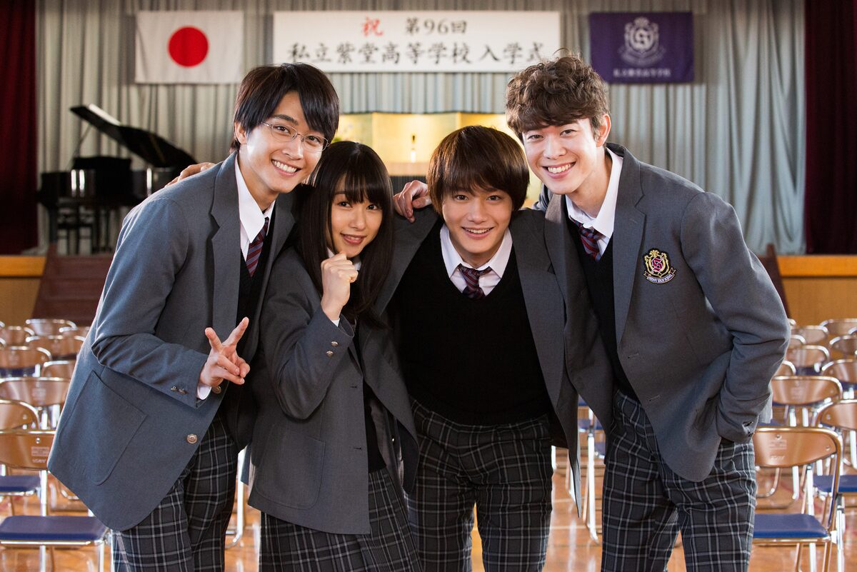 野村周平 桜井日奈子 僕キミ 撮影開始 宮沢氷魚と佐藤寛太も一緒に和気あいあい コメントあり 映画ナタリー
