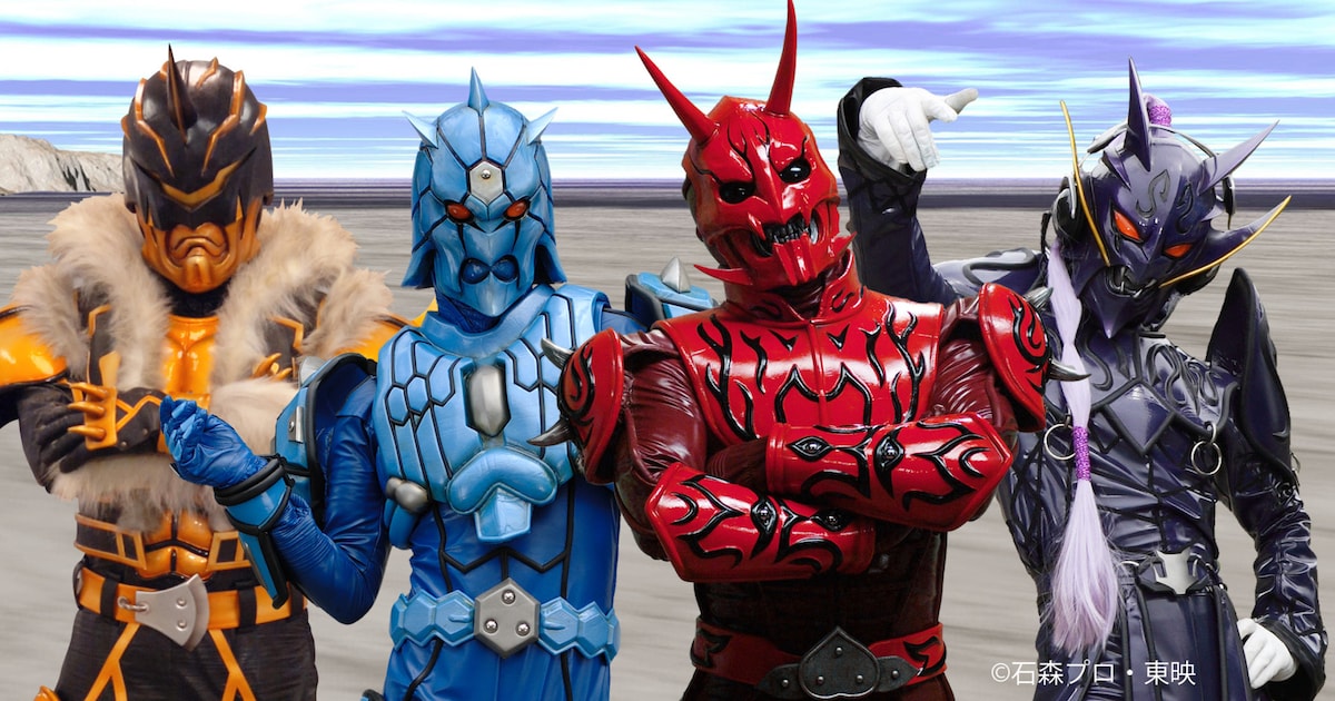 仮面ライダー電王」キンタロスが「大相撲展」で土俵入り、モモタロスら 