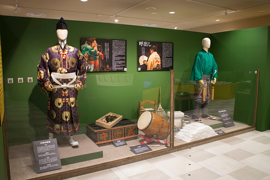 「『大相撲展』東京 Oh!SUMO EXHIBITION」の様子。