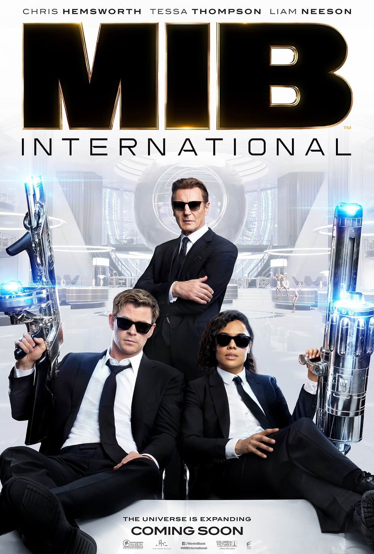 「メン・イン・ブラック：インターナショナル」海外版ポスタービジュアル