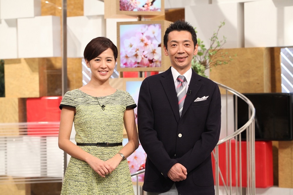 左から椿原慶子、宮根誠司。