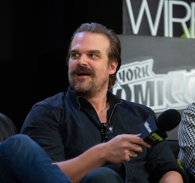 デヴィッド・ハーバー（写真提供：Pacific Press / Sipa USA / Newscom / ゼータ イメージ）