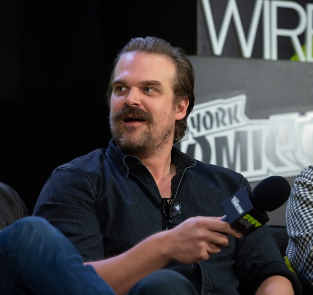 デヴィッド・ハーバー（写真提供：Pacific Press / Sipa USA / Newscom / ゼータ イメージ）