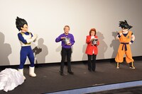 プレゼント抽選会の様子。