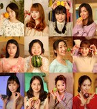 「フルーツ宅配便」追加キャスト。上段左から徳永えり、山下リオ、北原里英、内山理名。中段左から成海璃子、うらじぬの、内田慈、筧美和子。下段左から中村ゆり、松本若菜、松岡依都美、阿部純子。