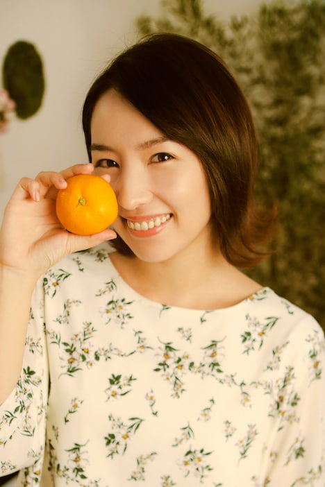 みかん役の徳永えり。