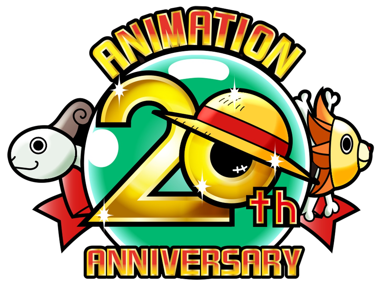 「ONE PIECE」20周年ロゴ