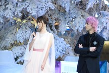 左から深田恭子、横浜流星。