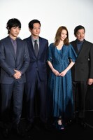 ドラマ「レ・ミゼラブル 終わりなき旅路」試写会の様子。