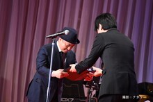左から白石和彌、石井裕也。