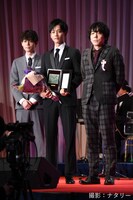 第31回日刊スポーツ映画大賞の表彰式の様子。