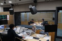 「柿澤勇人 カッキー ザ ワールド」収録の様子。