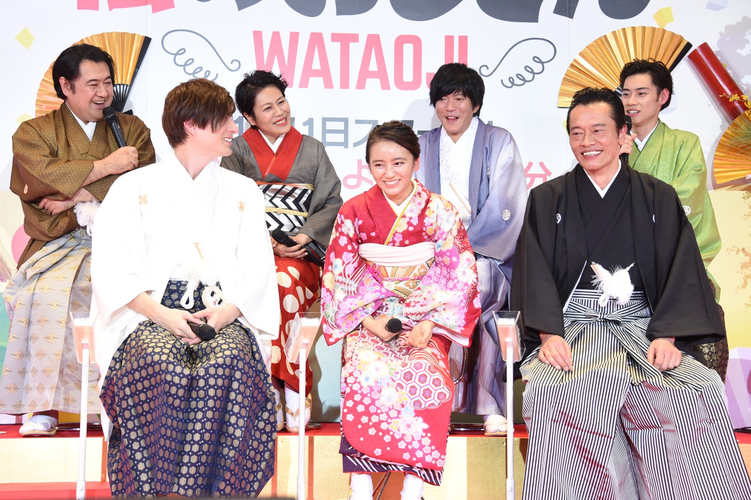 ドラマ「私のおじさん～WATAOJI～」制作発表記者会見の様子。