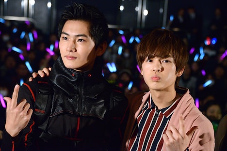 左から押田岳、奥野壮。