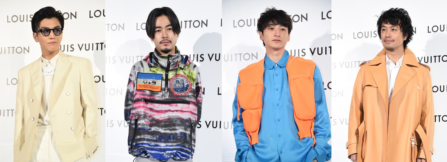 左から岩田剛典、成田凌、小関裕太、斎藤工。