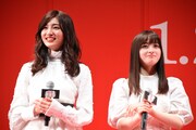 左から吉川愛、橋本環奈。